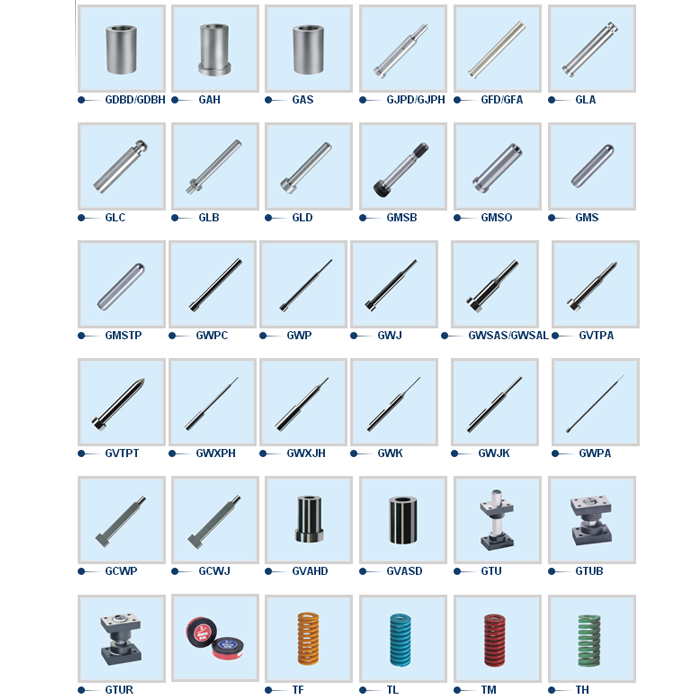 Press Die Mold Parts-沖壓模具零件