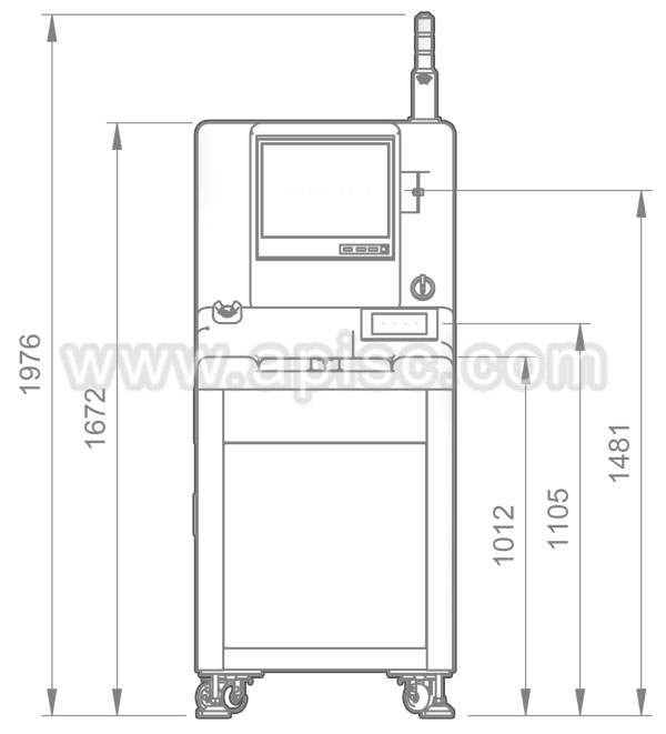 高精度強化玻璃劃線劈裂機劃線機