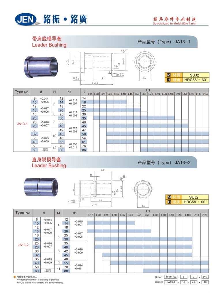 Leader Bushing-JA13-1