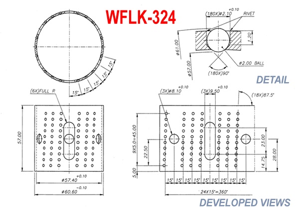 BALL RETAINER WFLK SERIES-WFLK