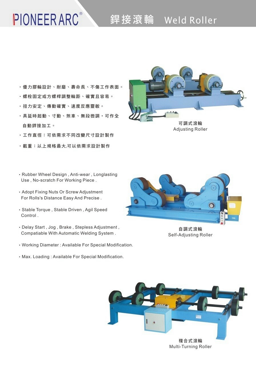 銲接滾輪-銲接滾輪(Weld Roller)