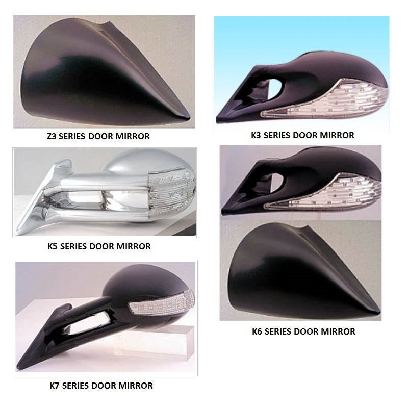 Auto Mirrors-Z&K SERIES DOOR MIRROR