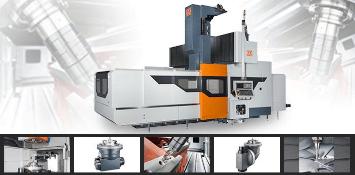 HF Series - High Efficiency Double Column Machining Center