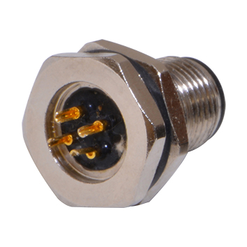 Water proof Sealed Plug-in Power Connectors-M12 4,5....Pin