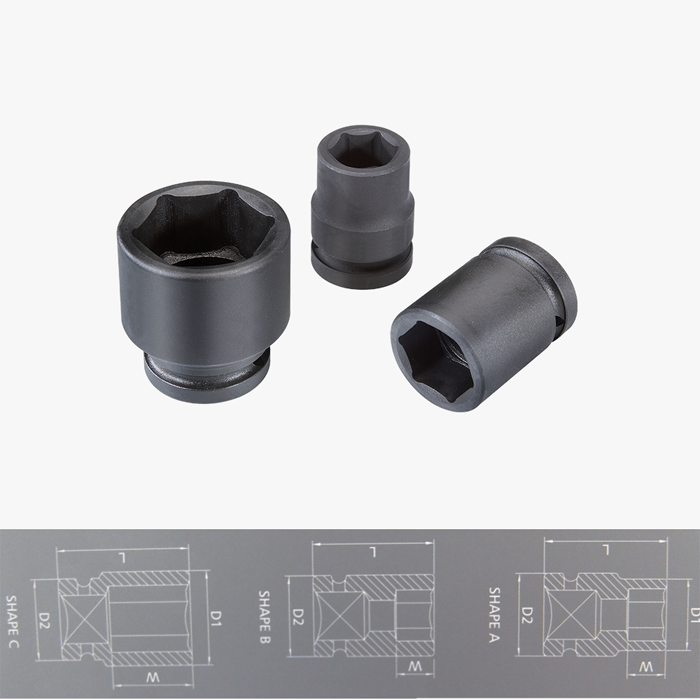 3／4'' Dr. Loose Impact Socket-3/4'' Dr. Loose Impact Socket