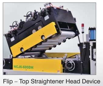 3 IN 1 TWIN  TYPE UNCOILER ／ STRAIGHTENER ／ FEEDER-NCJ-DH Series