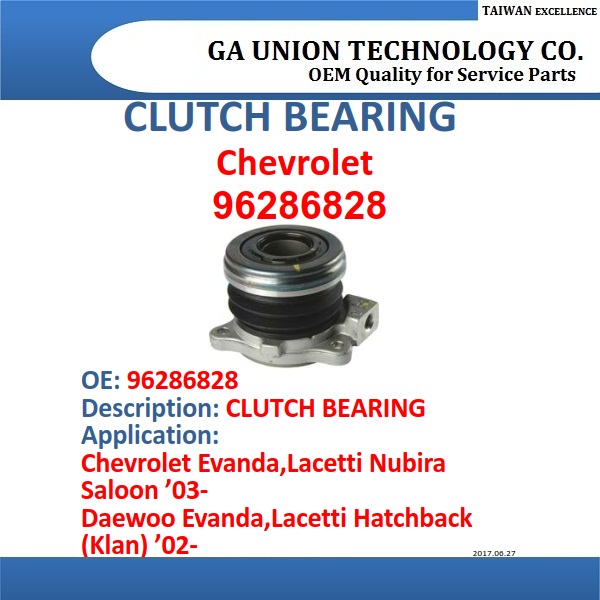 CLUTCH BEARING 96286828