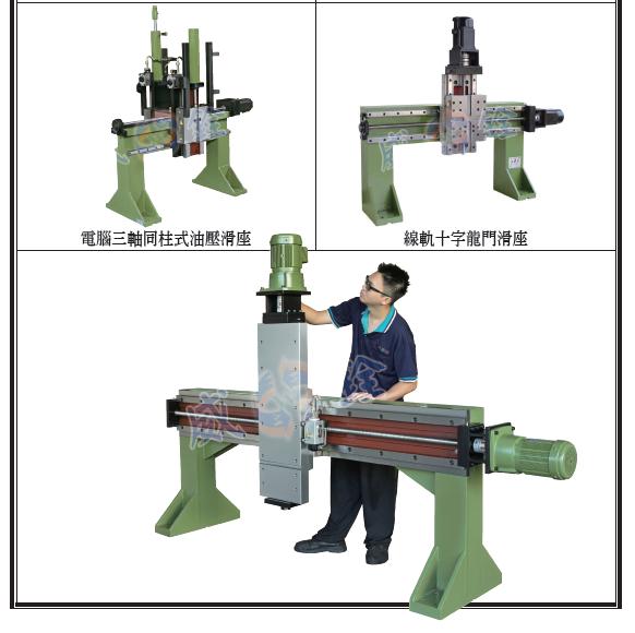 Hard track gantry cross slide series-龍門型十字滑座