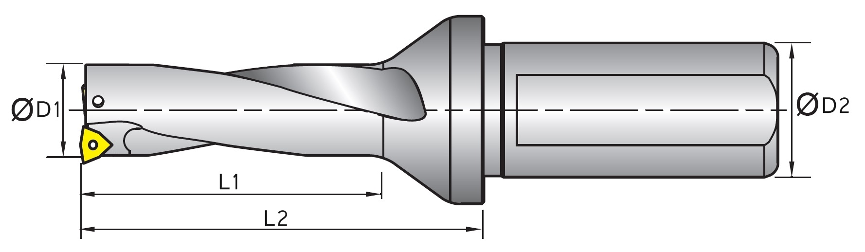 Indexable High Speed Drill ／ U Drill (DFR-WCWMX-WCMT)