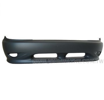 0K32B-50-030B BLACK COLOR FRONT BUMPER FOR KIA RIO SEDAN 2001-2003-G01KA003