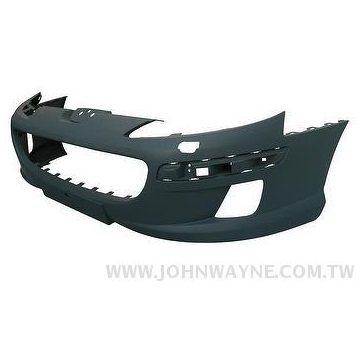 PRIMED GRAY FRONT BUMPER FOR PEUGEOT 407 2004--G01PG051