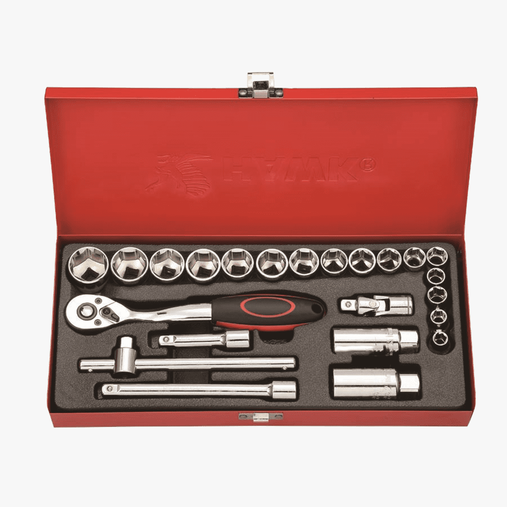 23pcs 3／8" Dr. Socket Wrench Set