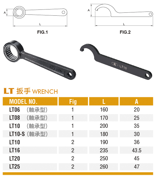 高精度銑刀夾頭-LT