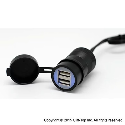 Cliff Top® Extended Hella (Din) to USB Adaptor