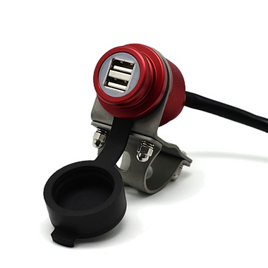 Cliff-Top® Aluminium 4.6A Universal USB Charger(R)