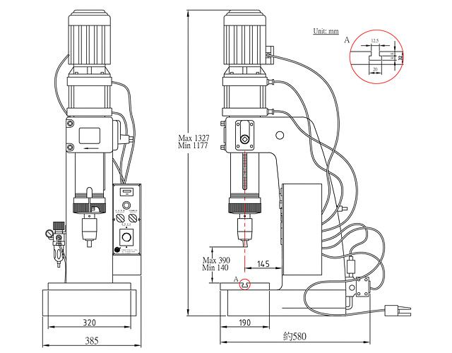 Pneumatic Riveting Machine-TC-143