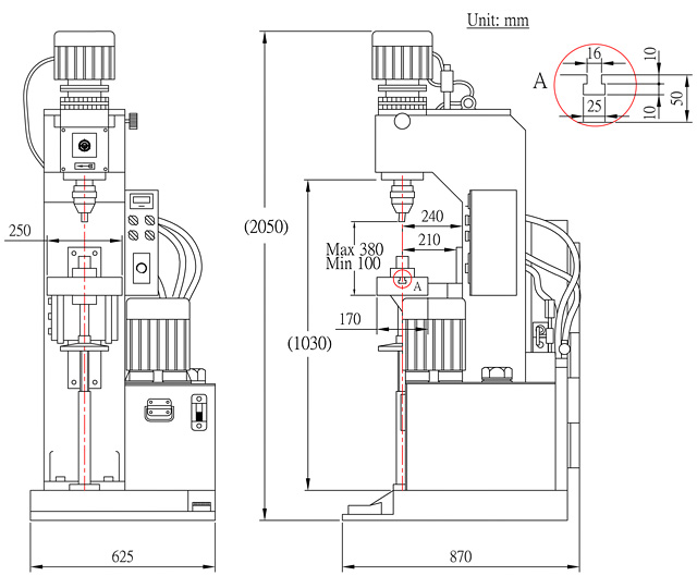 Hydraulic Riveting Machine-TC-155