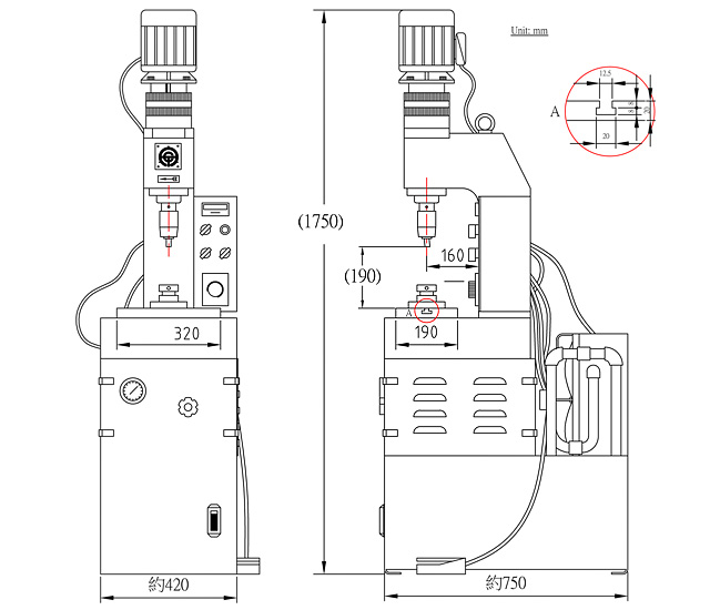 Hydraulic Riveting Machine-TC-150