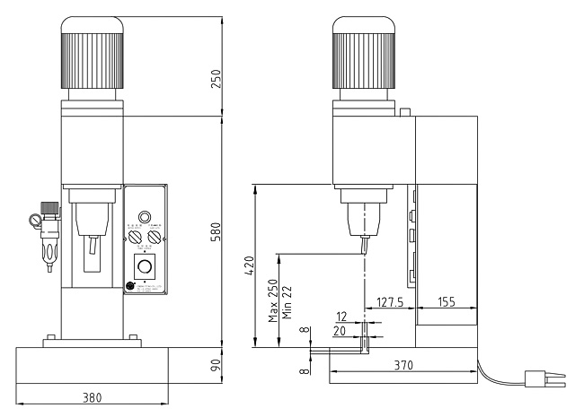 Pneumatic Radial Riveting Machine-TC-142