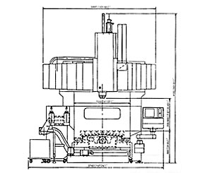 CNC 龍門加工中心機-TC-CNCL-3000