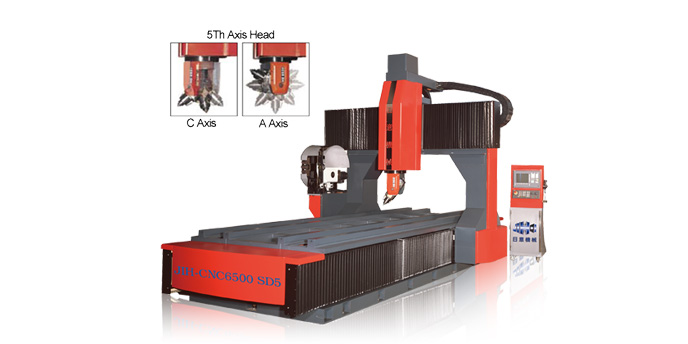 JIH - CNC 6500 SD5 動柱式龍門五軸加工中心-JIH - CNC 6500 SD5