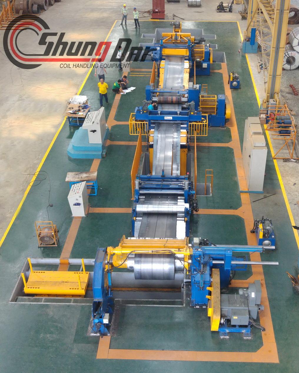 Steel slitting line-鋼卷自動化分條線