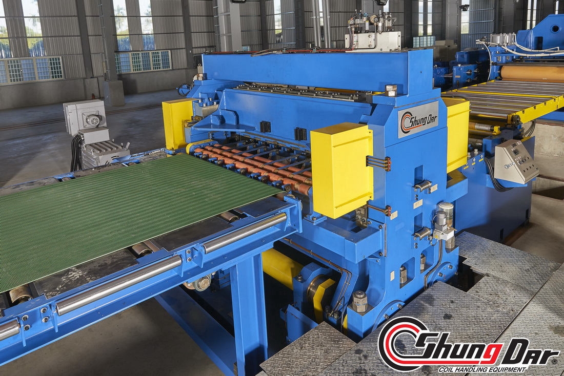 Metal Coil Tension Leveling Rotary Shear Line-鋼卷張力整平飛剪線