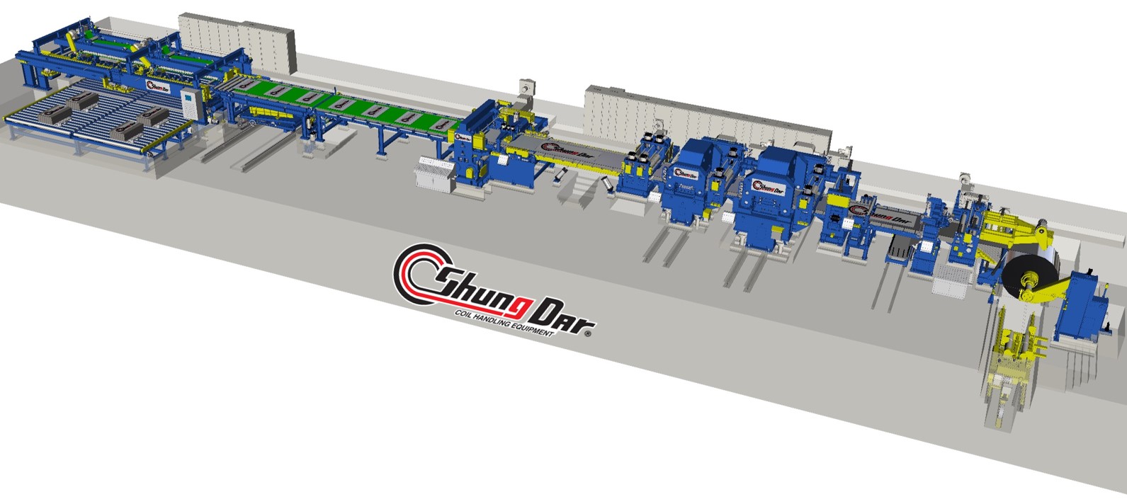 Hydraulic Cut To Length Line-鋼卷加工設備-整平裁切線