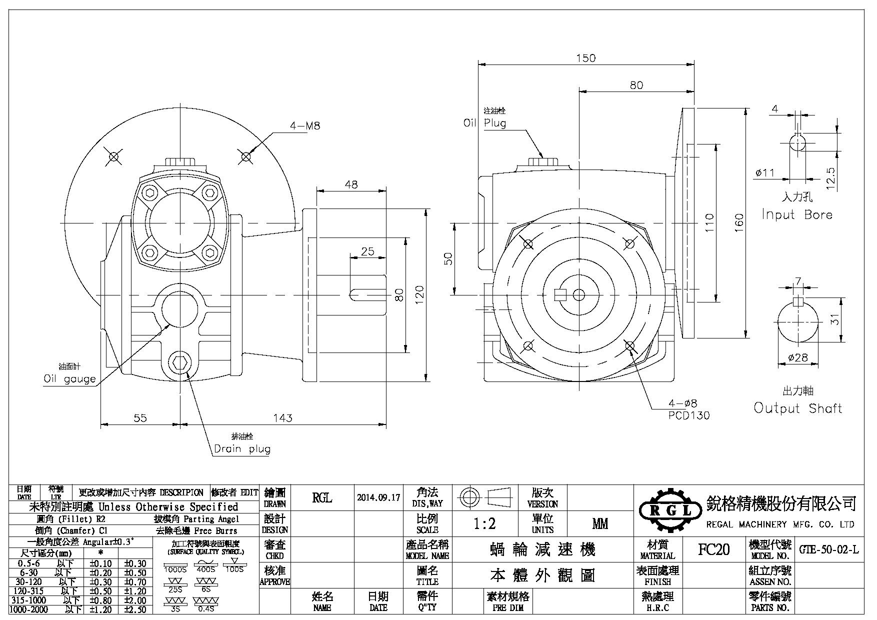 Double Flange Type Reducer-GTE