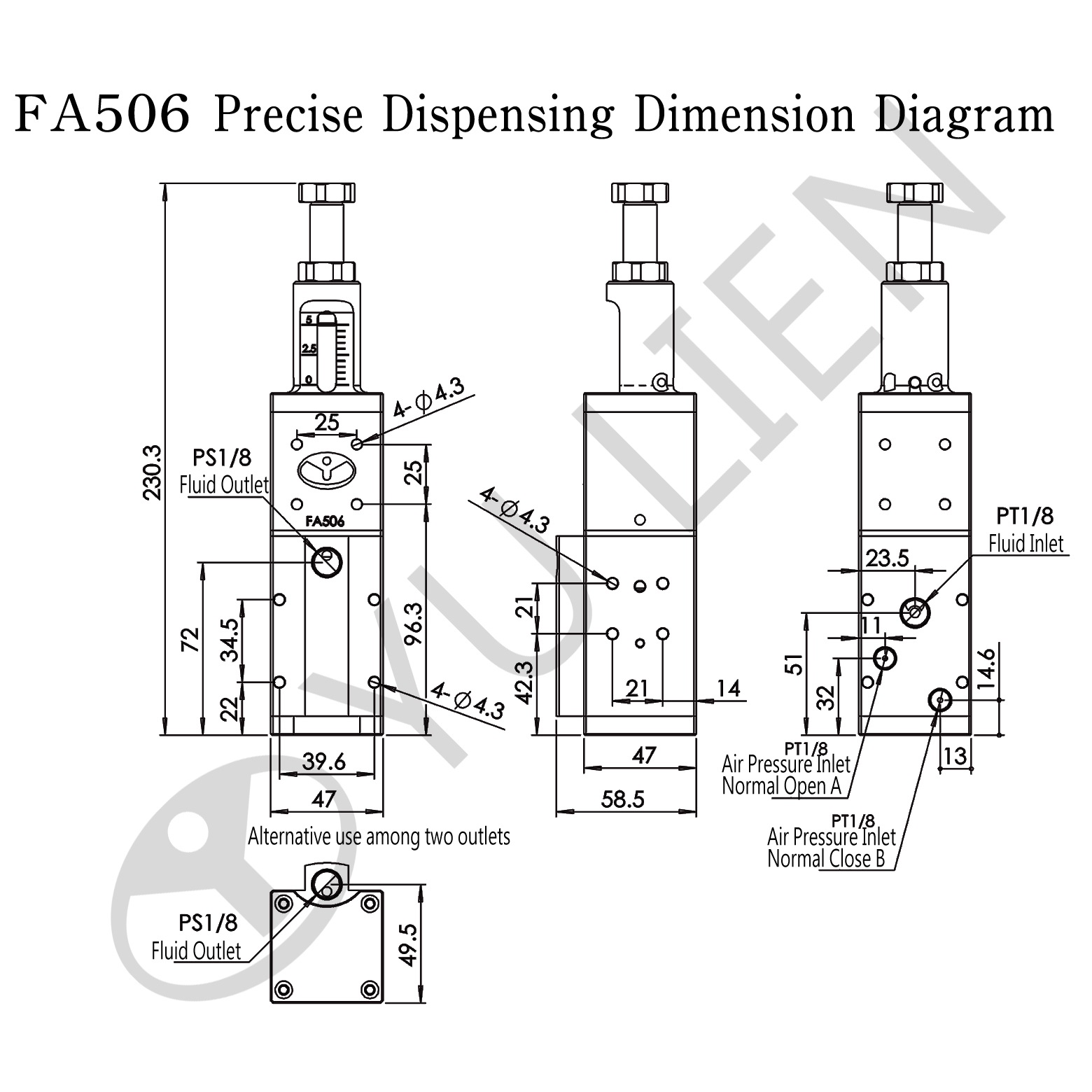 Dispensing Valve-FA506