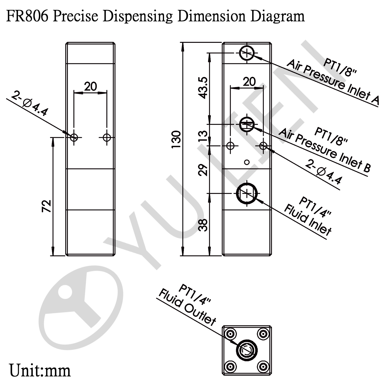 Pneumatic Valve-FR806