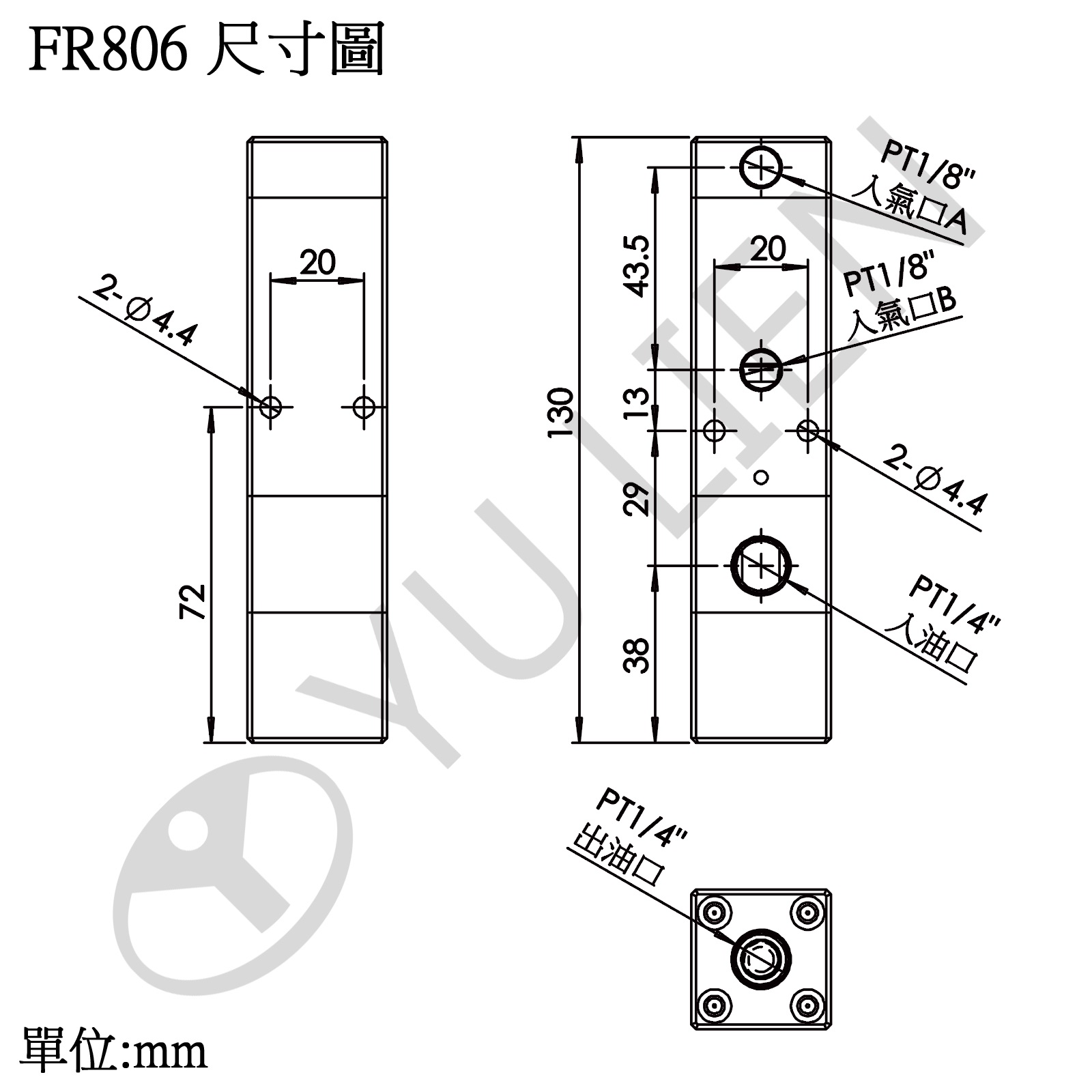 Pneumatic Valve-FR806