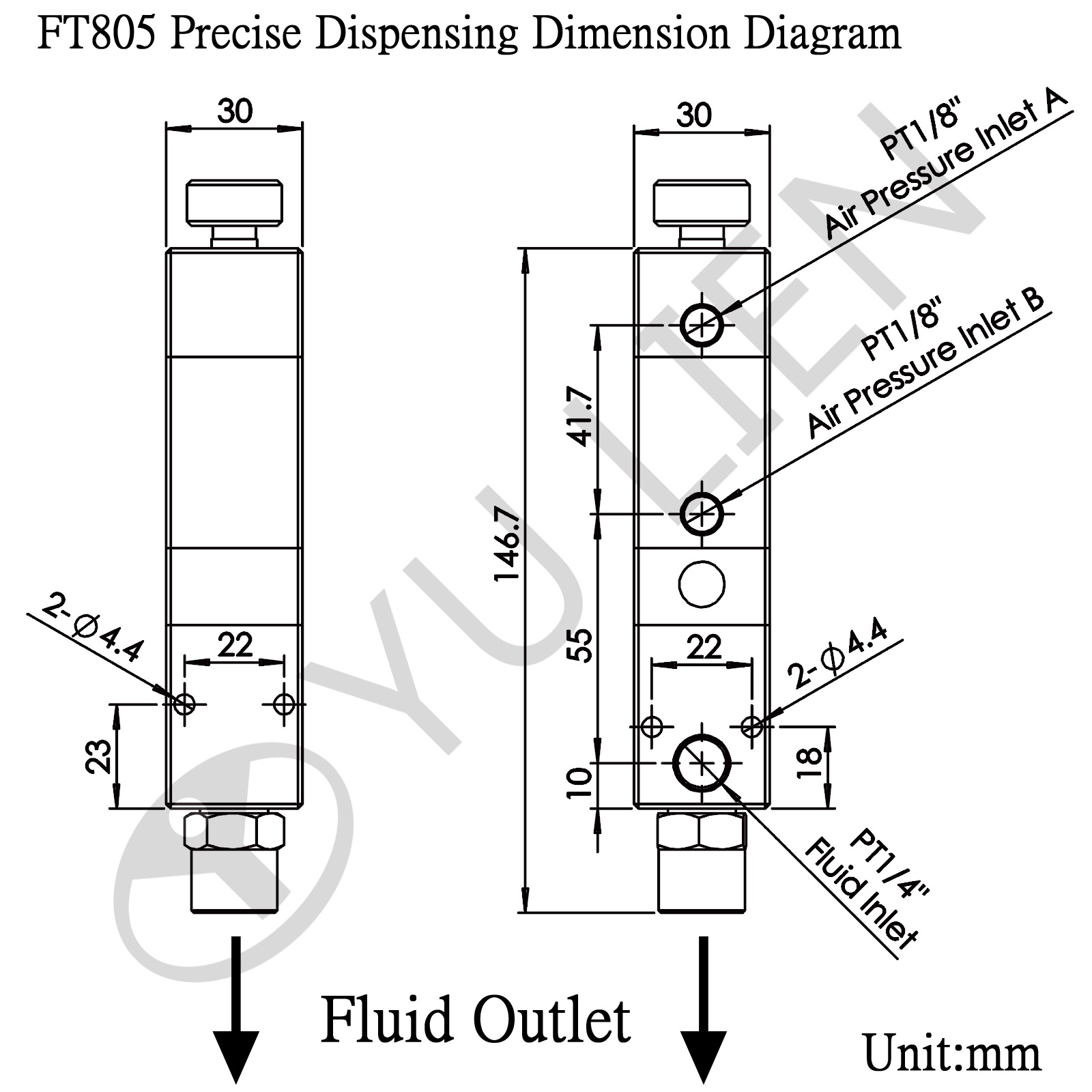 Pneumatic Valve-FT805