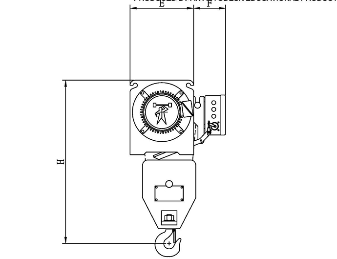 50HZ 固定式鋼索吊車