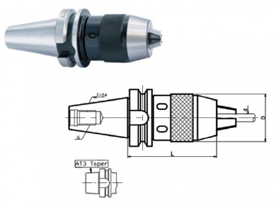 BT- KPU DRILL CHUCKS-BT