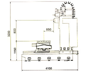 CNC 臥式加工中心機-MCH630CG