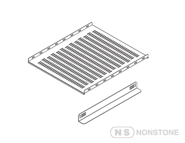 ME Series 19＂ Rack Accessories 19＂Rack Fixed Shelf 　-ME Series