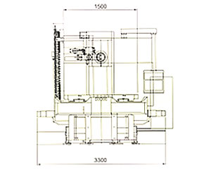 CNC 臥式加工中心機-MCH630CG