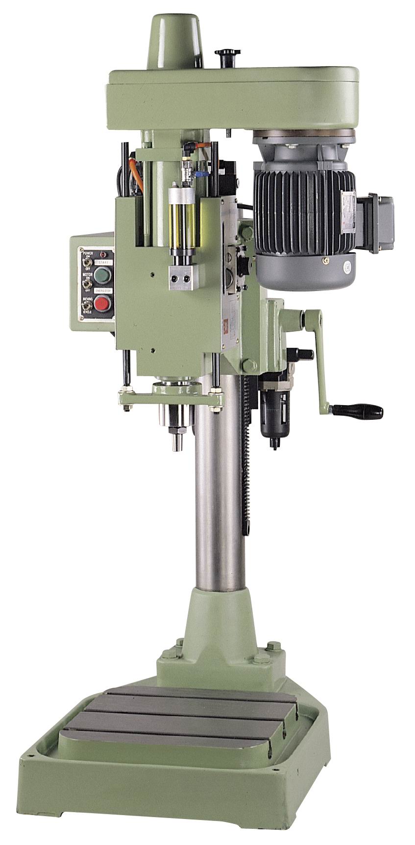 Auto Step Retract Drilling Machine with Air-Hydro Tool Feed-AD-80VSP