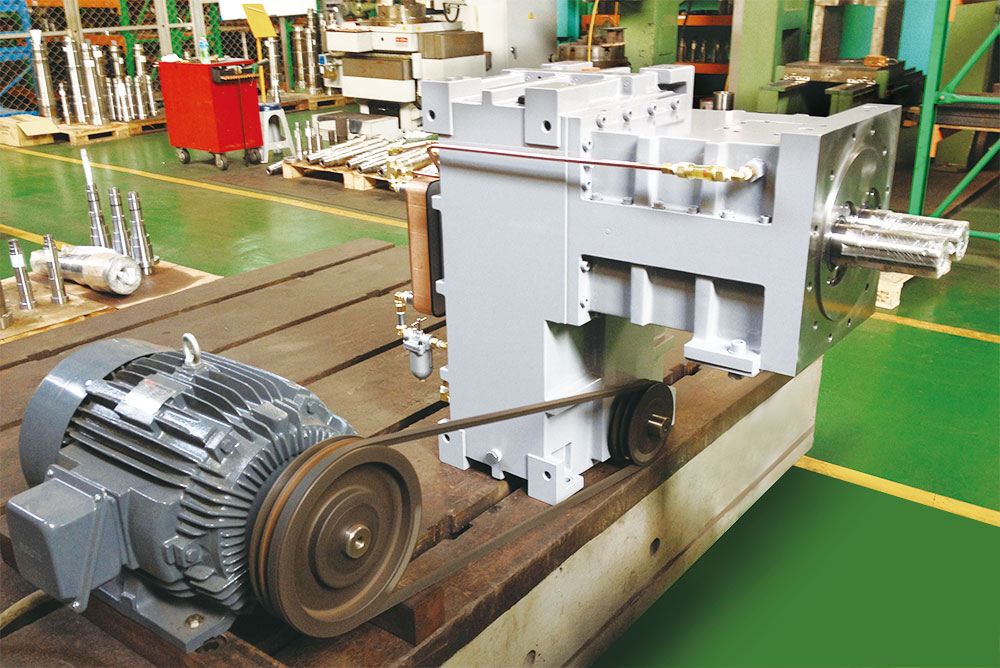 Gearbox for Counter-rotating Conical Twin Screw Extruders-SLYZ系列