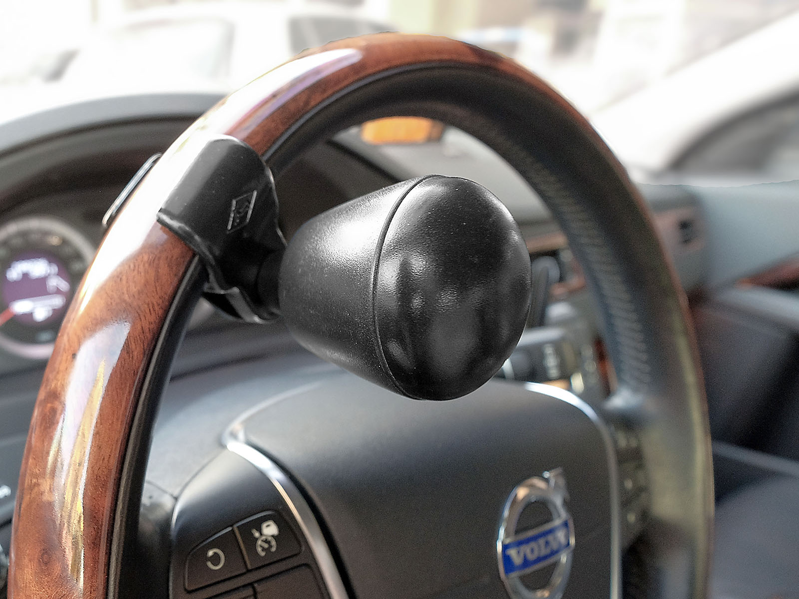 STEERING WHEEL HANDLE KNOB-LY-85