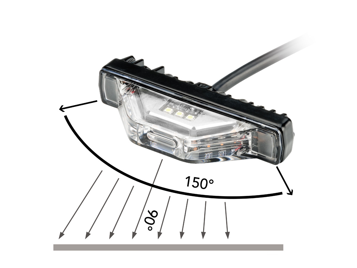 Wide Angle LED Warning Light