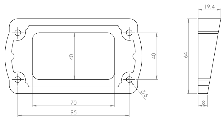 10度傾斜片-TK060-831