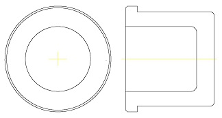 Titanium pistons of brake, brake caliper, type E