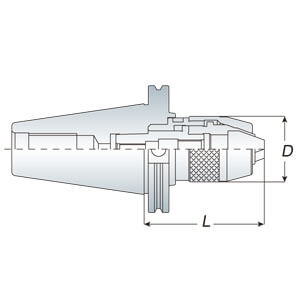 APU Drill Chuck Holder CAT Series-CAT 系列