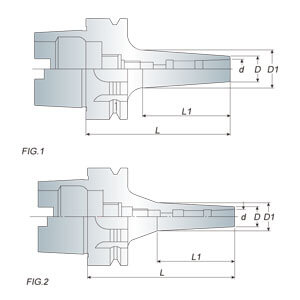 ADS High Speed Collet Chuck HSK Series-HSK 系列