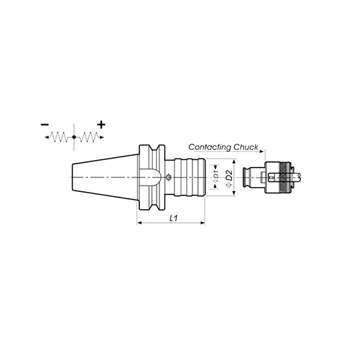 WF QUICK CHANGE TAPPING CHUCK (WITH LENGTH COMPENSATION)-WF