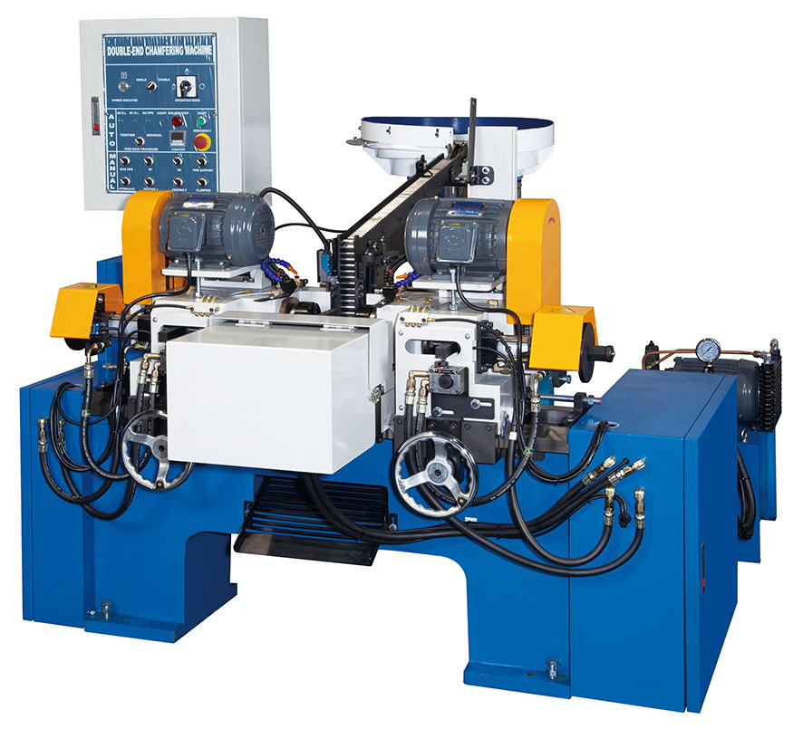 DOUBLE END CHAMFERING MACHINE-AUTOMATIC TYPE-CH-60-3A,CH-60-3AB,CH-80-3AB