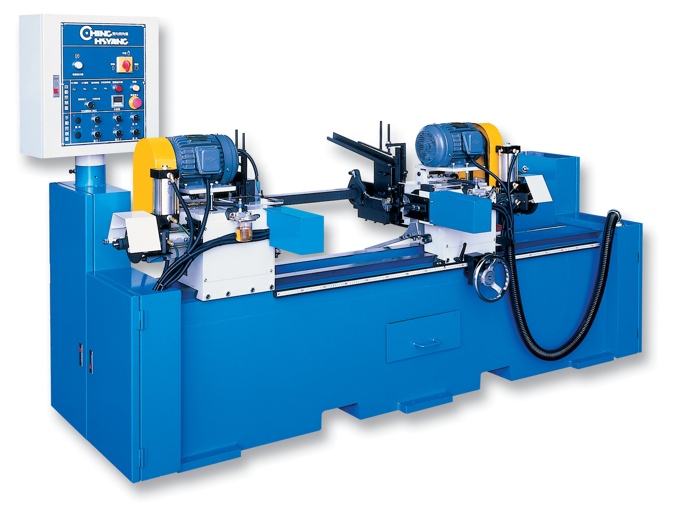 DOUBLE END CHAMFERING MACHINE-AUTOMATIC TYPE-CH-60-3A,CH-60-3AB,CH-80-3AB