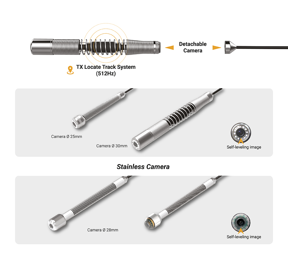 Professional High Definition Pipe Inspection System-HG2000